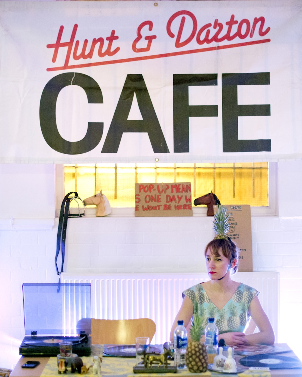 Hunt and DartonaAAAAs Pop-Up CafAAA© at The Place. Photos by Camilla Greenwell